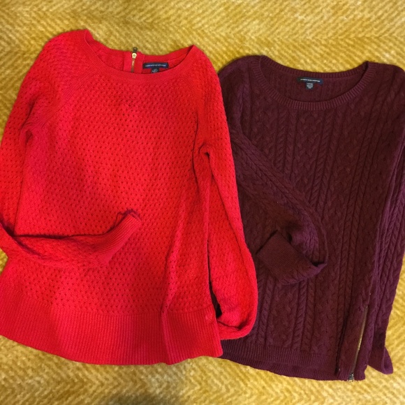 American Eagle Outfitters Sweaters - Bundle American Eagle fall sweaters small